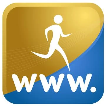Internet surfing Illustrazione stock