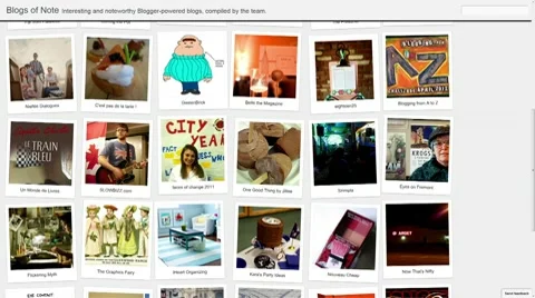 Internet surfing timelapse 24 seconds Video stock 10737557