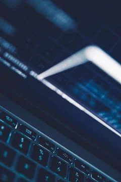 Internet Technologies Backdrop Stock Photos