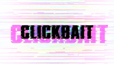 Internet Technology Dark PR Bad Manipulation Clickbait Headline Stock Footage 151413207