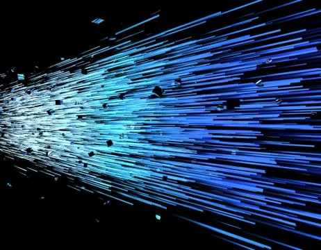 Internet technology, data transmission and storage Stock Illustration