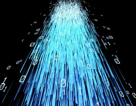 Internet technology, data transmission and storage Stock Illustration