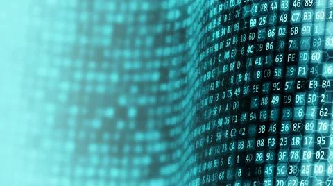  Internet technology display data flow concept Internet Technology.Concept... Foto stock