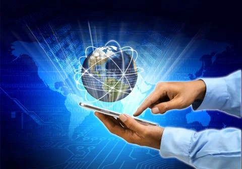 Internet Technology Stock-Illustration