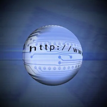Internet Technology Stock Illustration