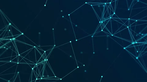 Internet technology network. Abstract background with repeating data. Stock Footage 155058278