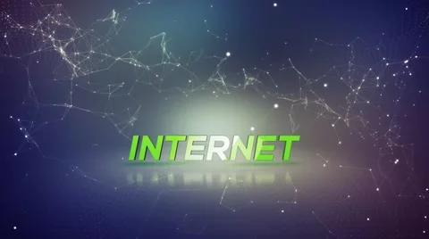 Internet Text Animation Stock Footage 66112913
