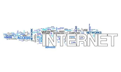 Internet text cloud An image of a nice internet text cloud Copyright: xZoo... Stock Photos