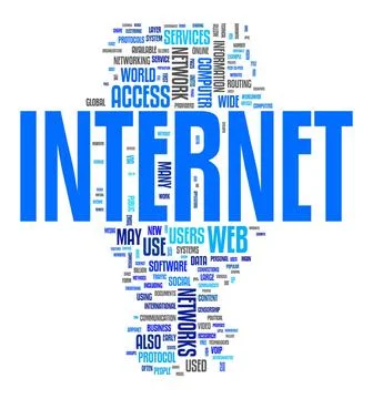 Internet text cloud An image of a nice internet text cloud Copyright: xZoo... Stock Photos