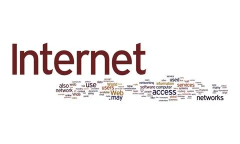 Internet text cloud An image of a nice internet text cloud Copyright: xZoo... Stock Photos