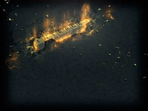 Internet Of Things 3d illustration Stock Illustration