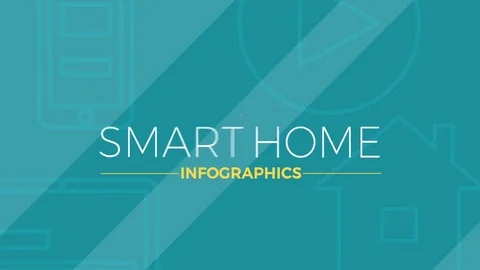 Internet Of Things And Smart Home Infographics After Effects stock