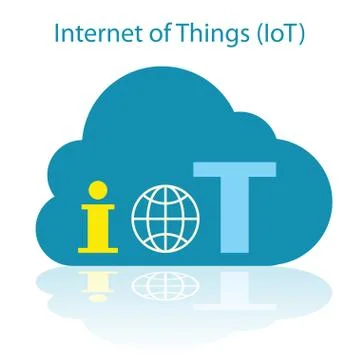 Internet of Things cloud icon Stock Illustration