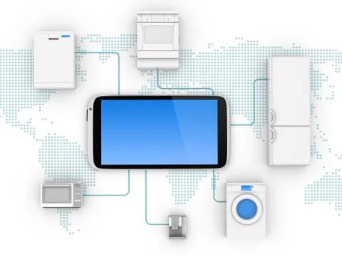 Internet of Things Concept Stock Illustration