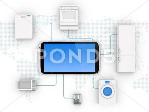 Internet of Things Concept Stock-Illustration
