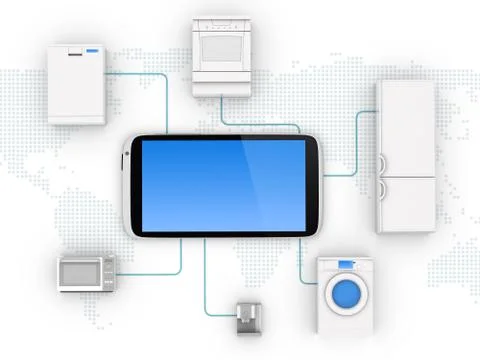Internet of Things Concept Stock Illustration