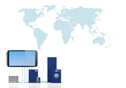 Internet of Things Concept Stock Illustration