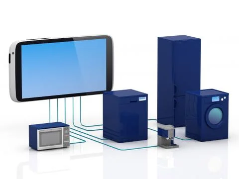 Internet of Things Concept Stock Illustration