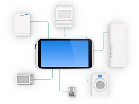 Internet of Things Concept Stock Illustration