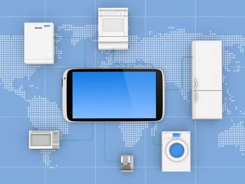 Internet of Things Concept Stock Illustration