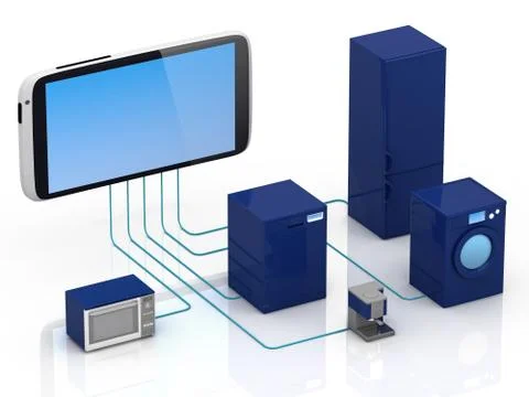 Internet of Things Concept Stock Illustration