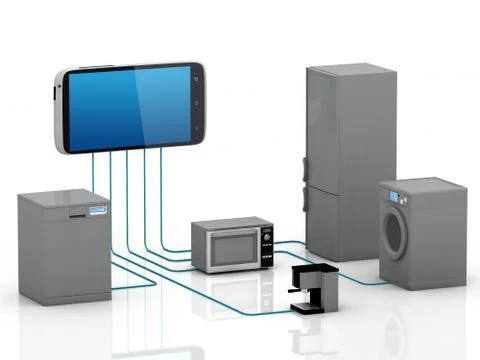 Internet of Things Concept Stock Illustration