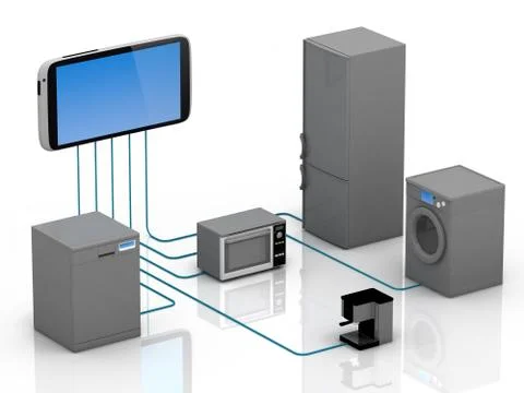 Internet of Things Concept Stock Illustration