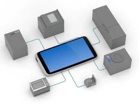 Internet of Things Concept Stock Illustration