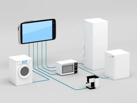 Internet of Things Concept Stock Illustration