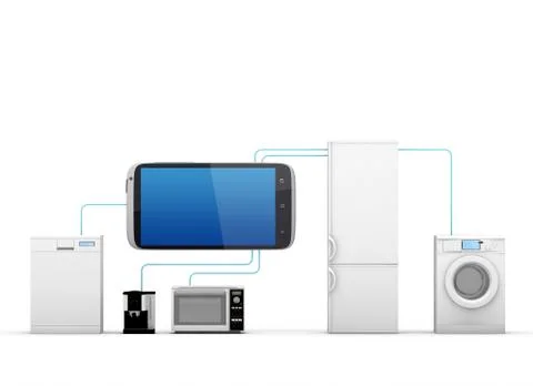 Internet of things concept Stock Illustration