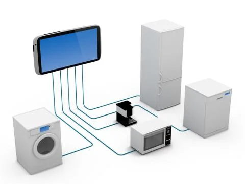 Internet of Things Concept Stock Illustration