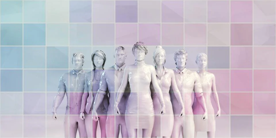 Internet of Things Disruptive Technologies Stock Illustration