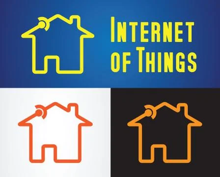 Internet of things icon Stock Illustration