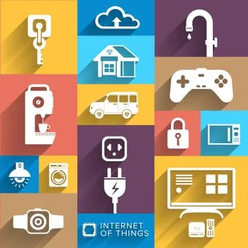 Internet of things Stock Illustration