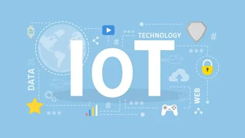 Internet of things. 스톡 일러스트