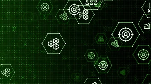 Internet of things - IOT concept. Businessman offer IOT products and solution Stock-Footage 147061525