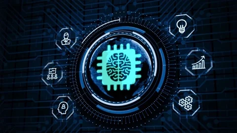 Internet of things - IOT concept. Businessman offer IOT products and solution Stock Footage 150270845