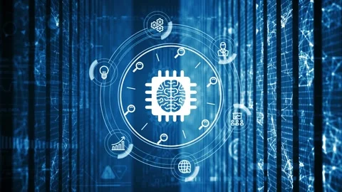 Internet of things - IOT concept. Businessman offer IOT products and solution Video stock 153759181