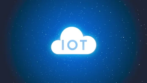 Internet of things - IOT concept. Businessman offer IOT products and solutions Stock Footage 155454162