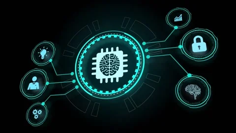 Internet of things - IOT concept. Businessman offer IOT products and solution Stock Footage 160289041