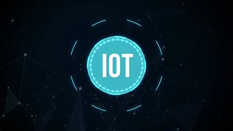 Internet of things - IOT concept. Businessman offer IOT products and solution Stock Footage 163328936