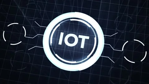 Internet of things - IOT concept. Businessman offer IOT products and solution Stock Footage 171053913