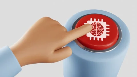 Internet of things - IOT concept. Businessman offer IOT products and solution Stock Footage 198379355