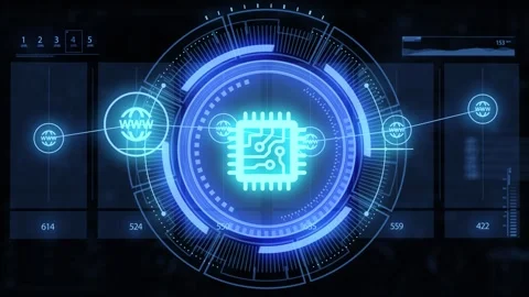 Internet of things - IOT concept. Businessman offer IOT products and solution Stock Footage 309361549
