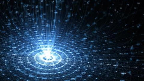 Internet Of Things (IOT) Concept. Stock Illustration