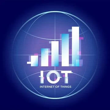 Internet-of-Things-IoT-Connectivity-Tech-Globe Stock Illustration