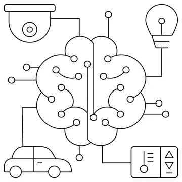 Internet of Things IoT icon イラスト素材