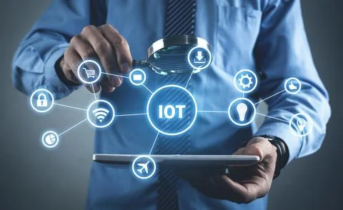 Internet Of Things. IOT. Technology. Internet Stock Photos