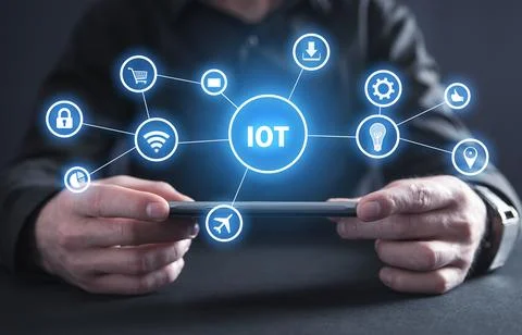 Internet Of Things. IOT. Technology. Internet Stock Photos