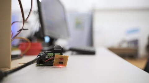 Internet of things or IOT development learning kit 스톡 동영상 121132458